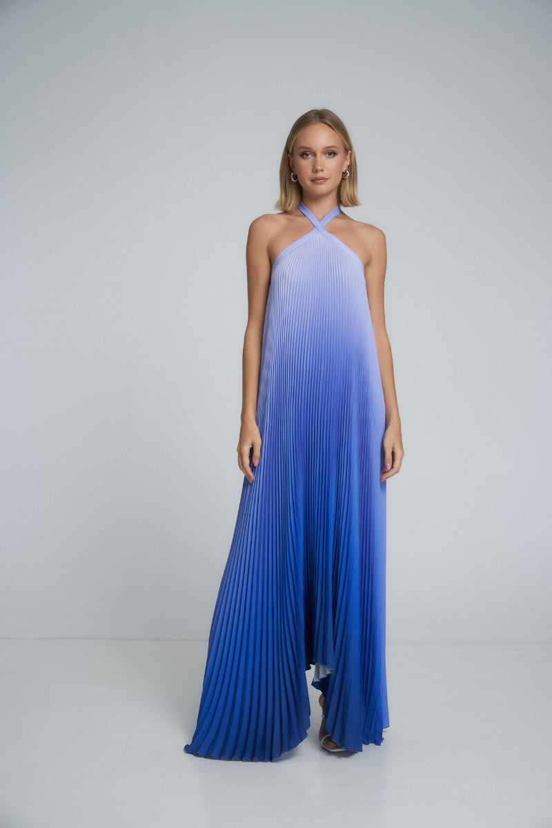 DEESSE GOWN IN OCEAN