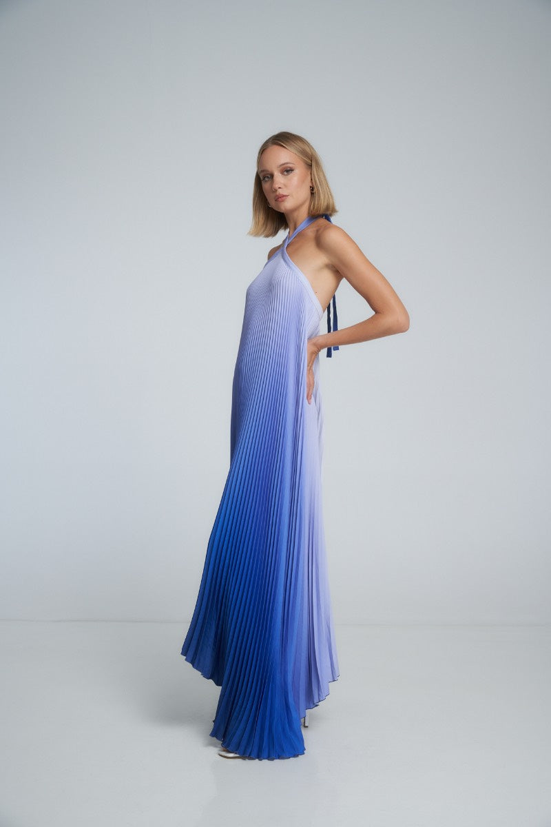 DEESSE GOWN IN OCEAN