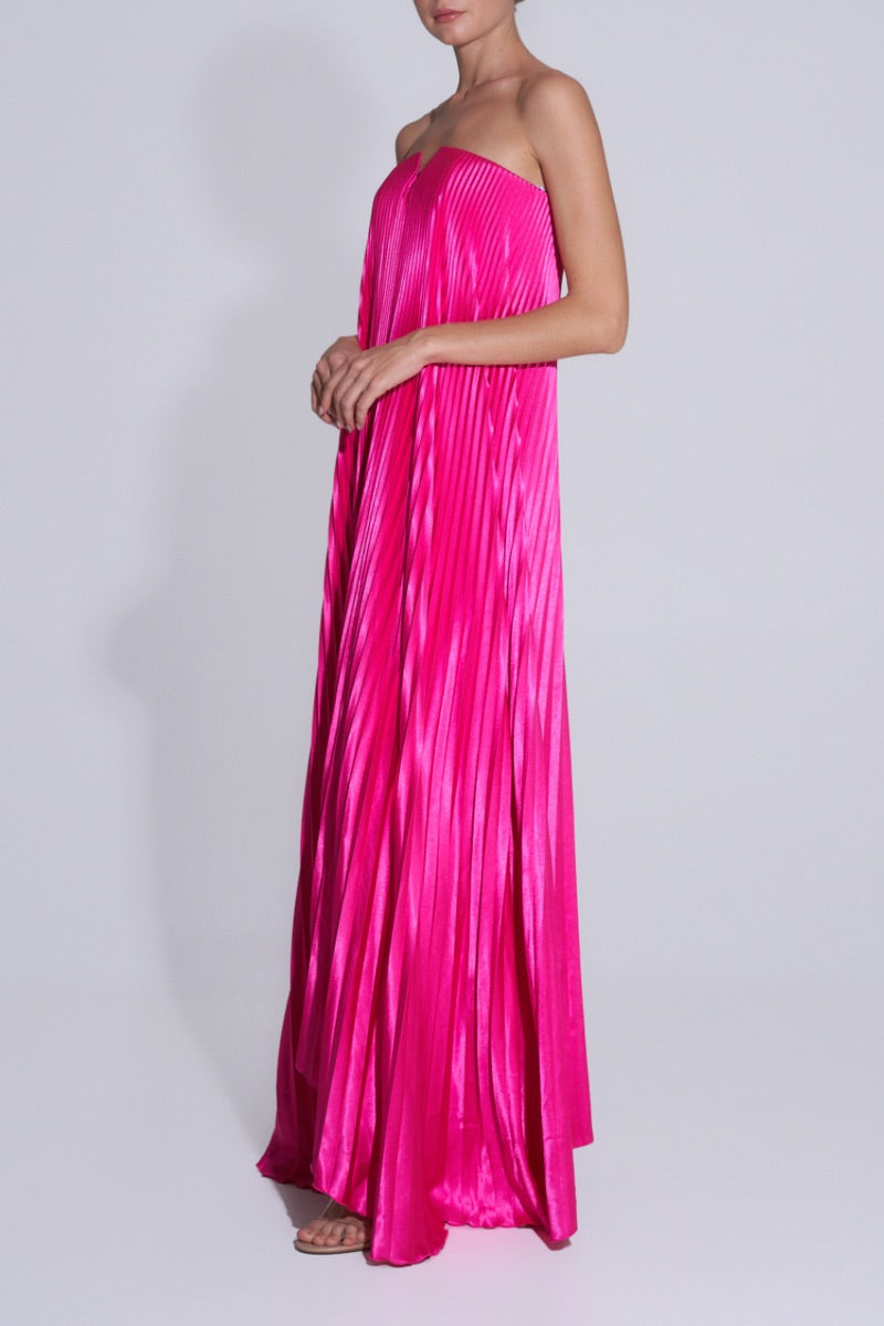 BLACK TIE GOWN IN FOXGLOVE