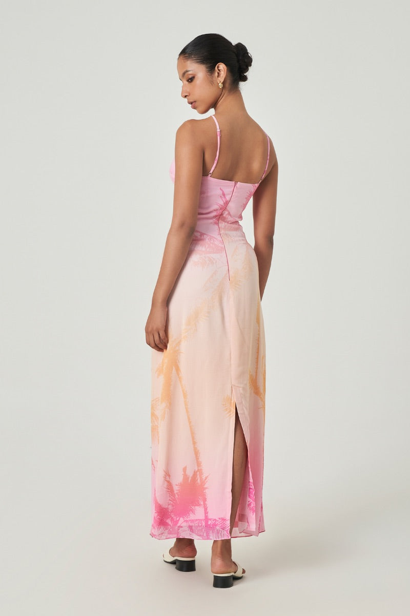 RONDA DRESS IN AFTERGLOW
