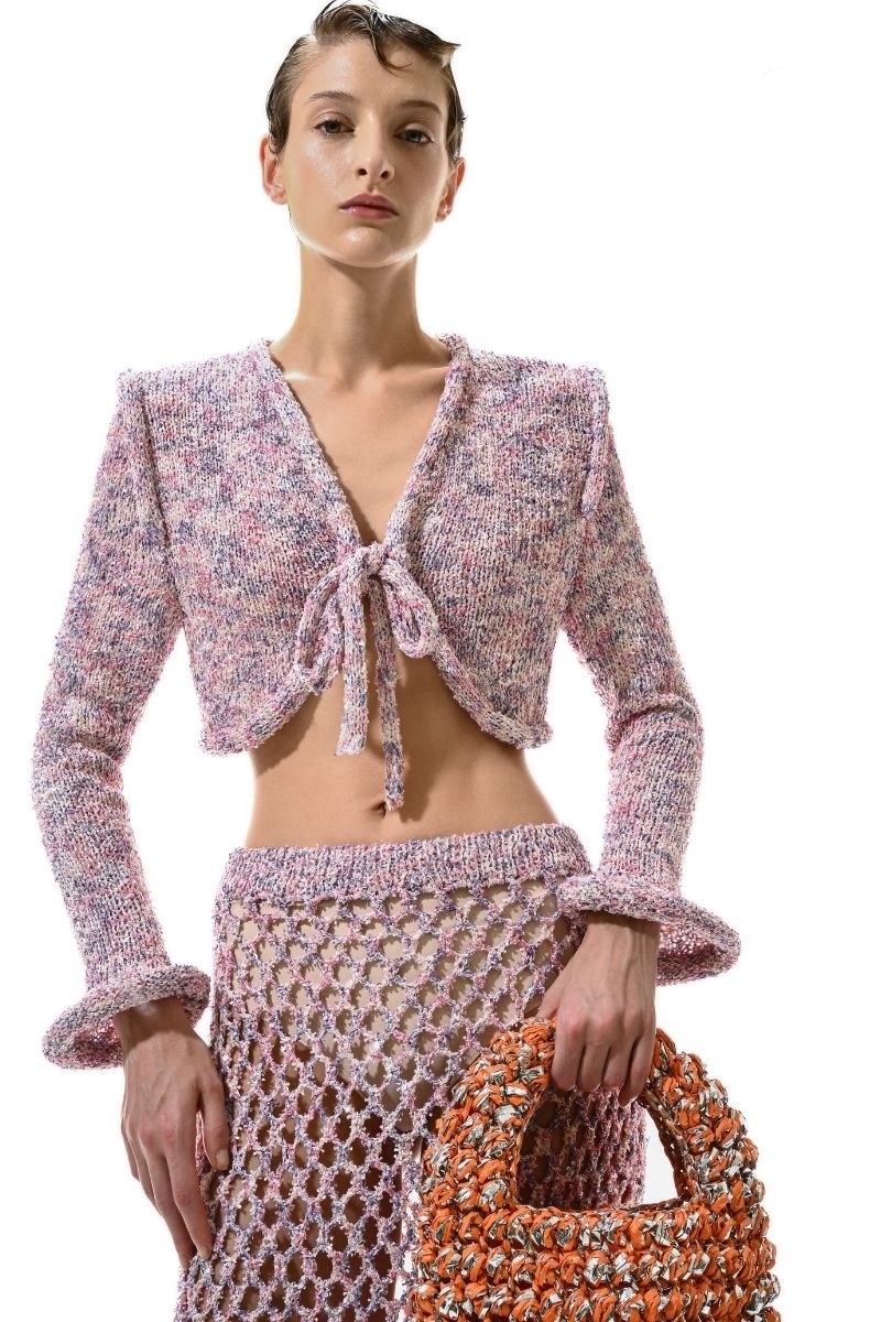 SIRENA CARDIGAN IN PINK