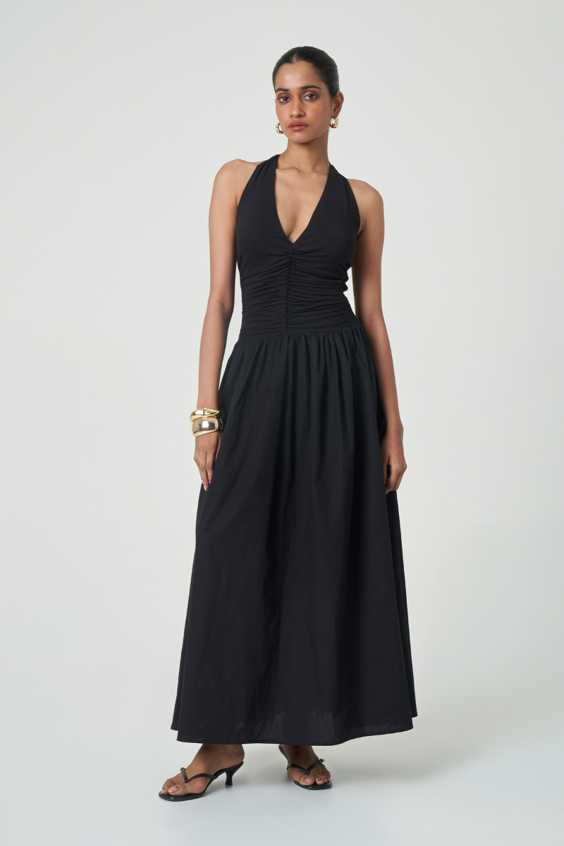 CANNES DRESS IN BLACK