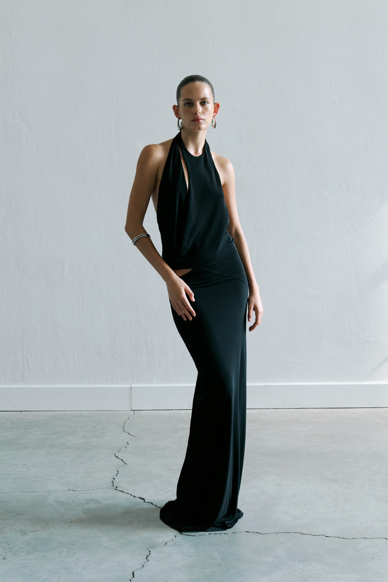 ANYA DRESS IN BLACK
