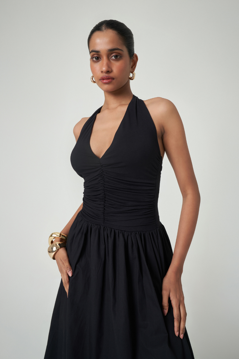 CANNES DRESS IN BLACK