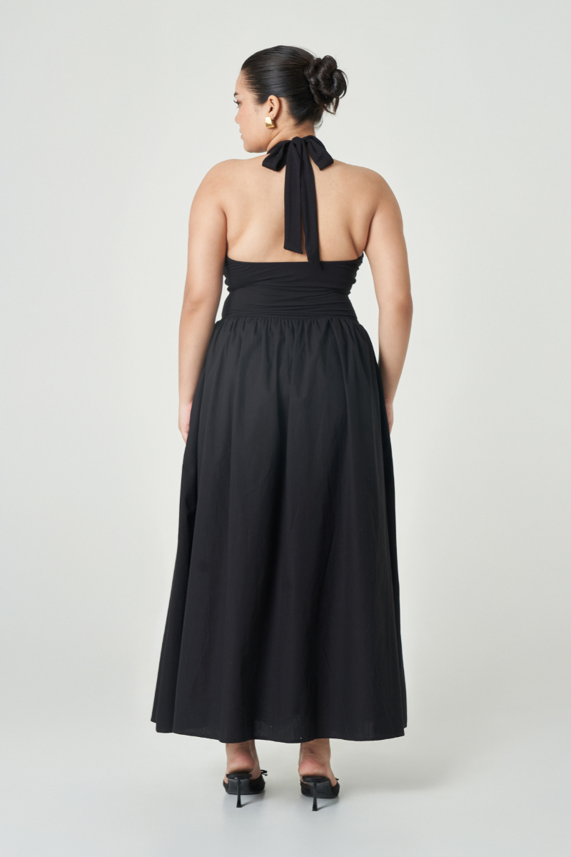 CANNES DRESS IN BLACK