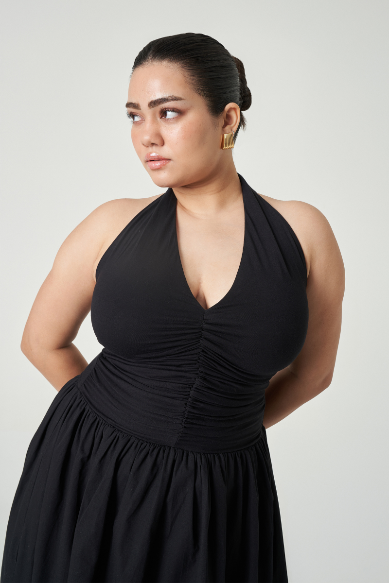 CANNES DRESS IN BLACK