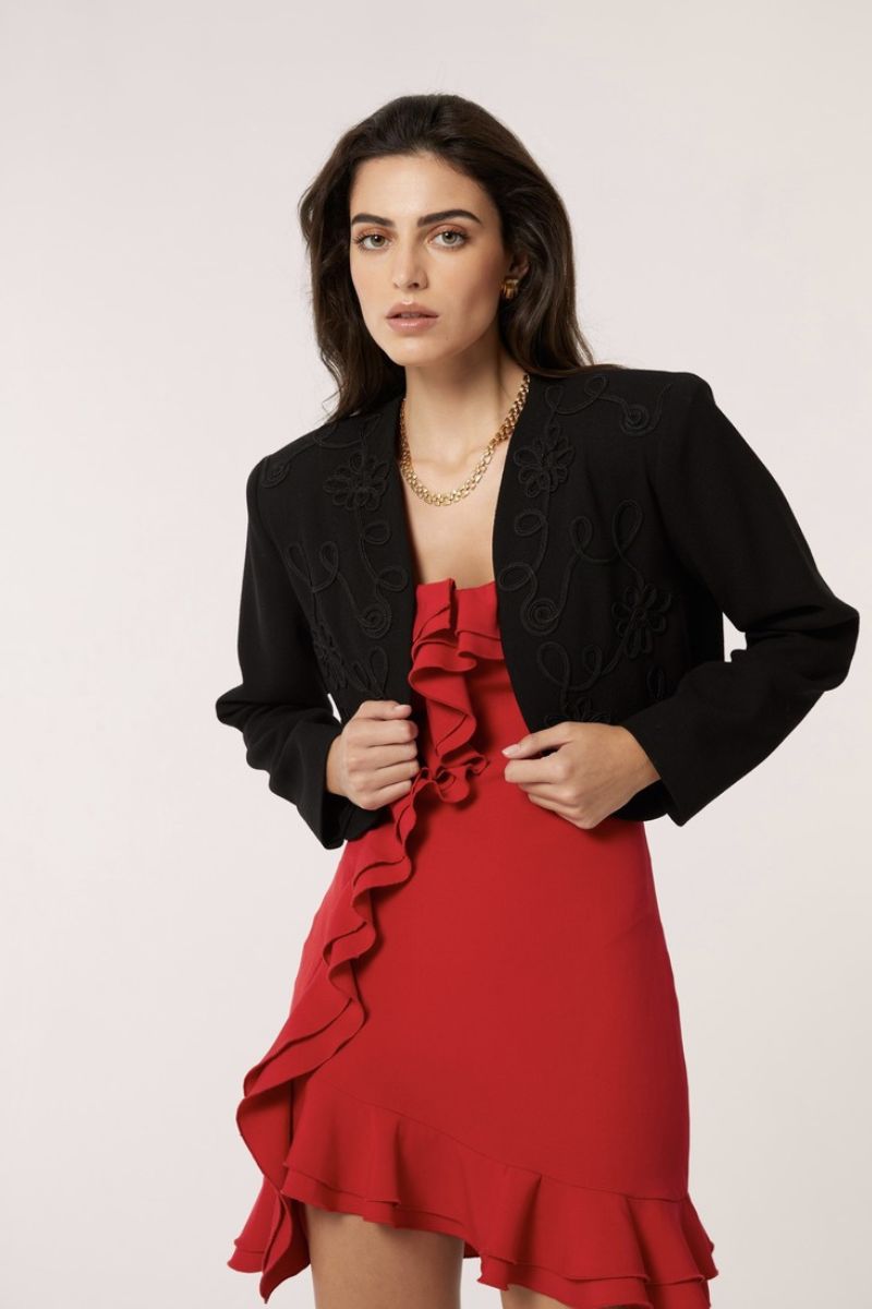 PENELOPE DRESS IN RED
