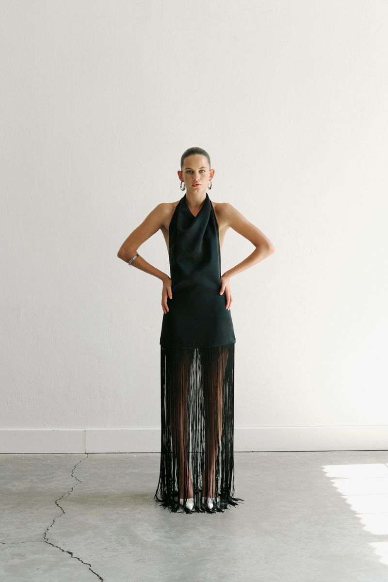 ANIKA DRESS IN BLACK