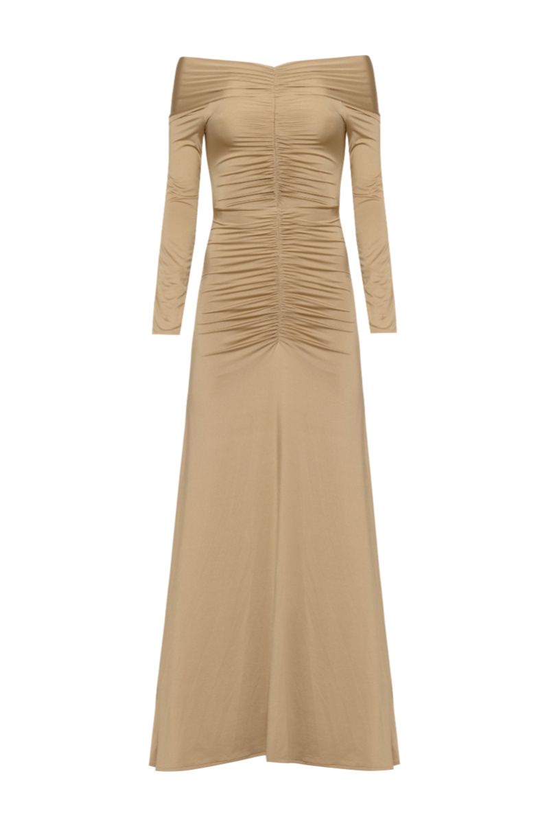 TREASURE DRESS IN GOLD