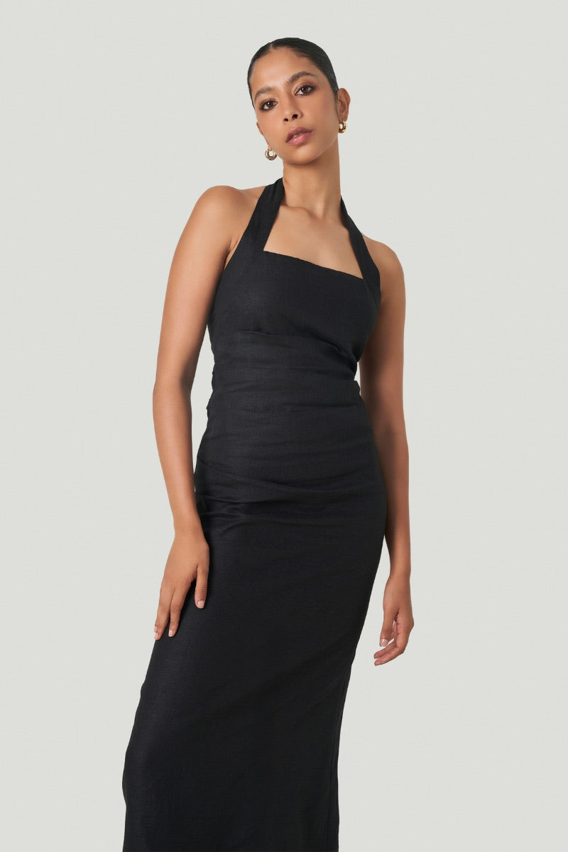 JILLIANE DRESS IN BLACK