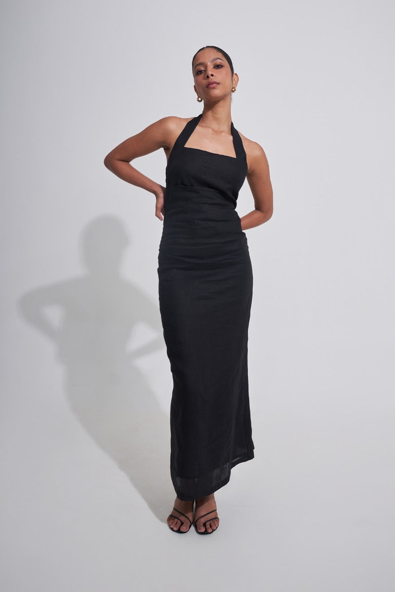JILLIANE DRESS IN BLACK