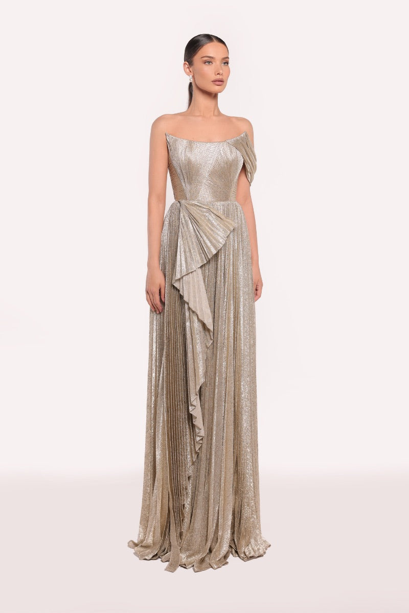 BOUCH DRESS IN GOLD