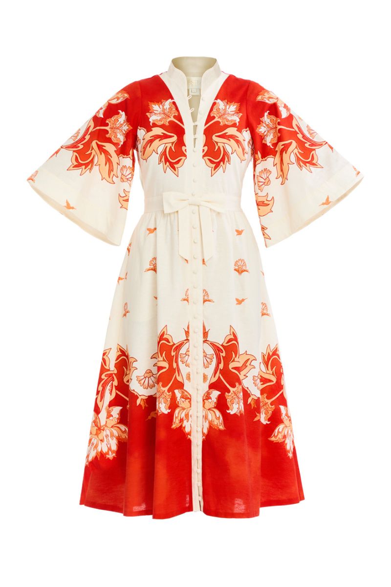 CARMEN MIDI DRESS