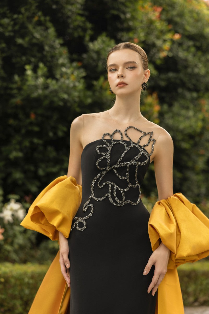 AMÉLIE CREPE GOWN