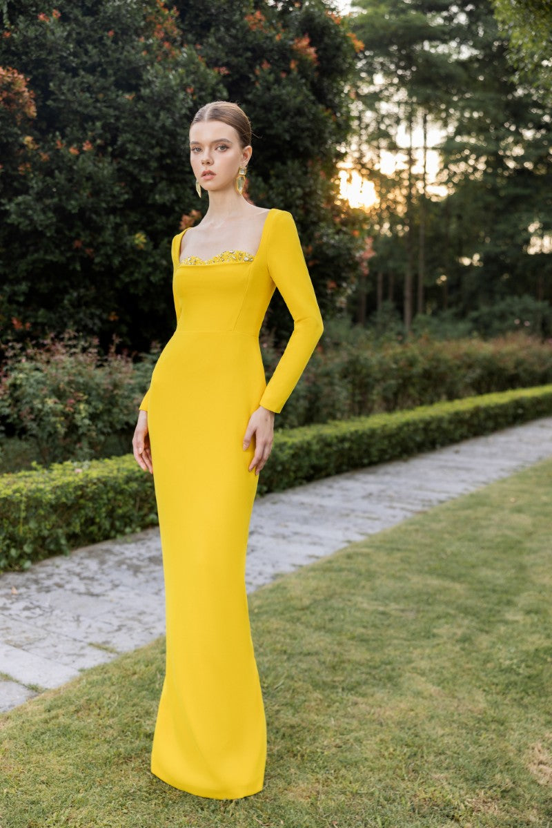 ELISE CREPE GOWN