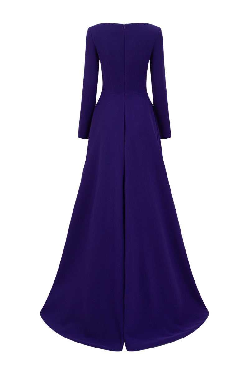BLANCHE CREPE GOWN