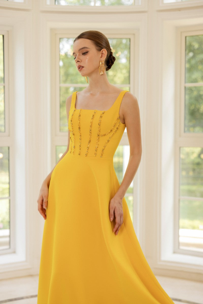 SOPHIE CREPE GOWN
