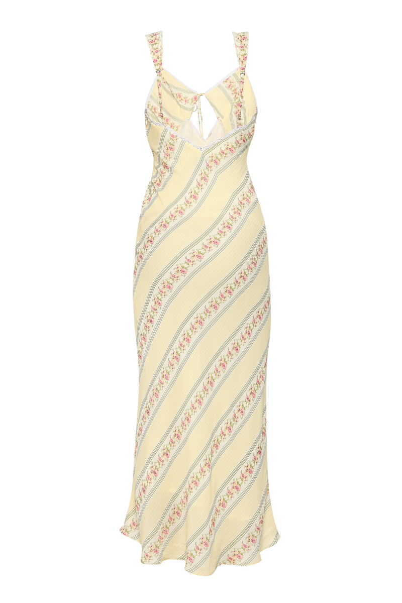 MILA MAXI DRESS IN FLORAL TRAIL