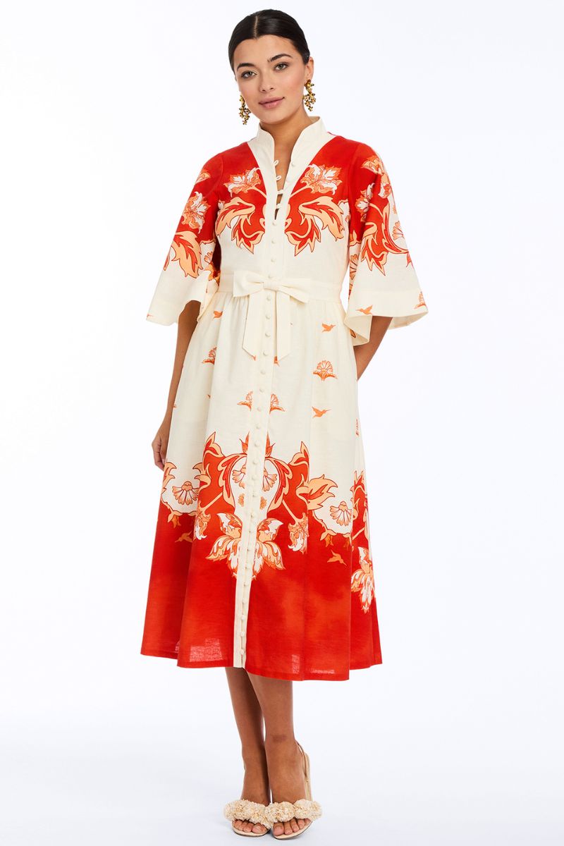 CARMEN MIDI DRESS