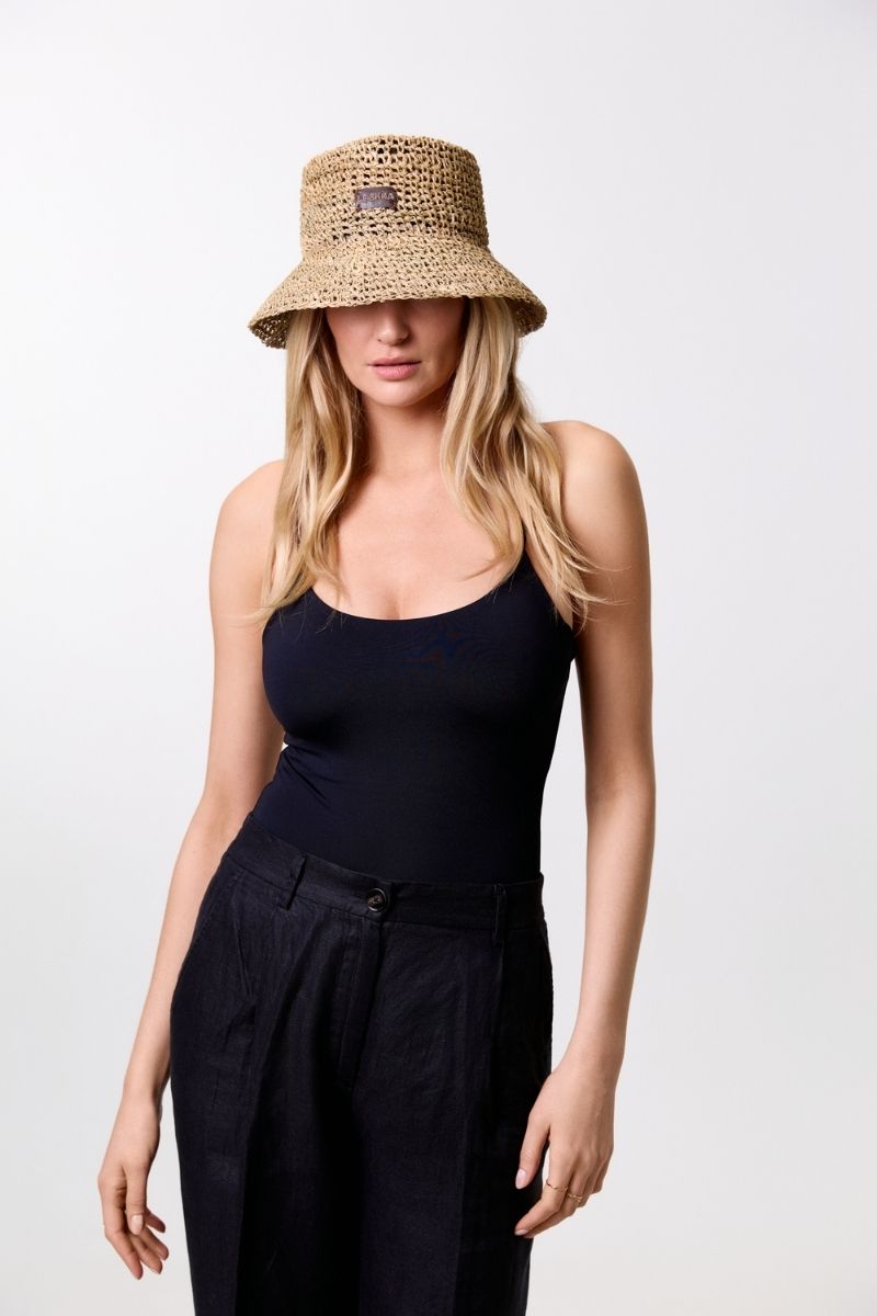STRAW BUCKET HAT VOL2