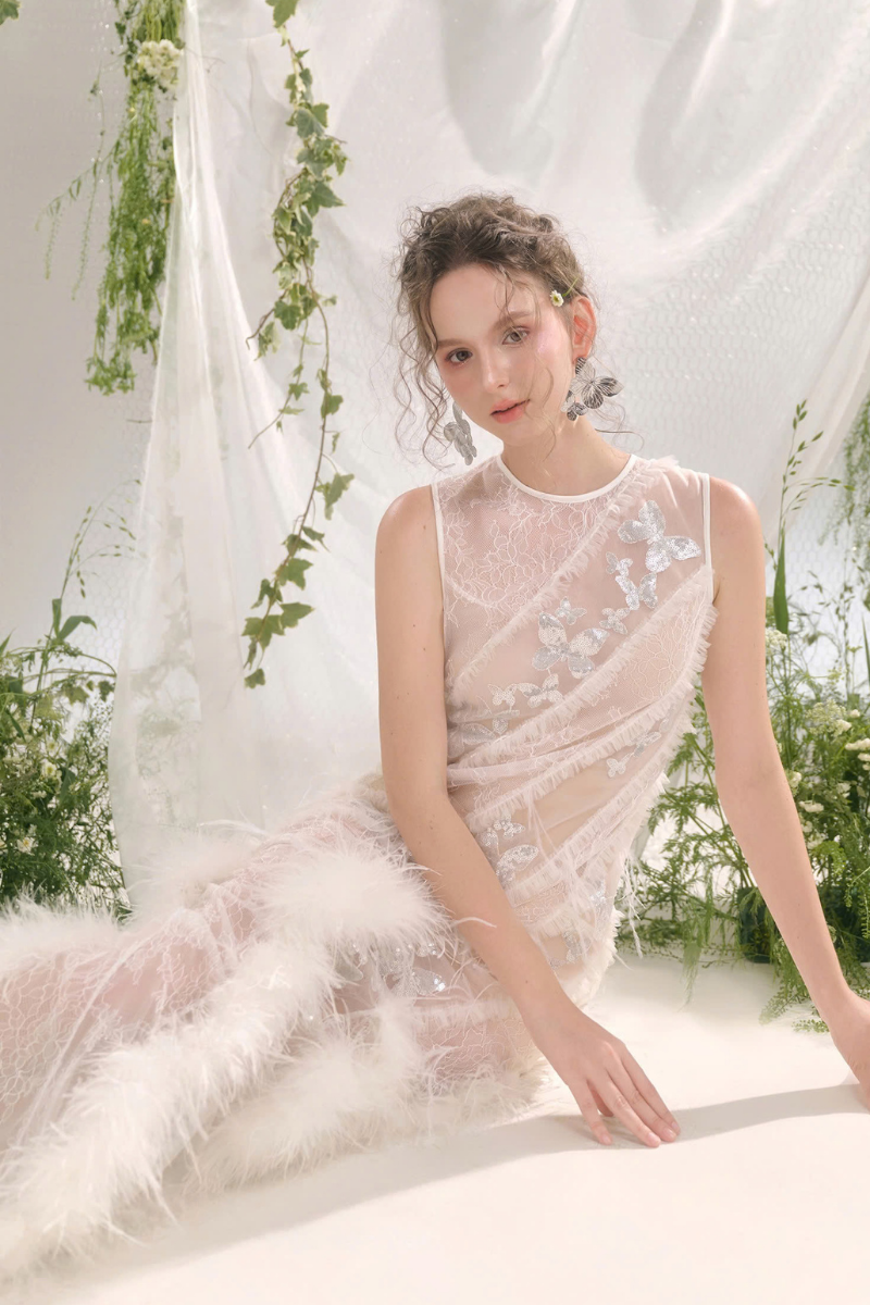 DULCIE WHITE MAXI DRESS