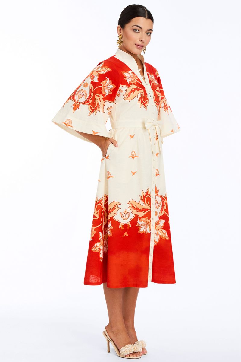CARMEN MIDI DRESS