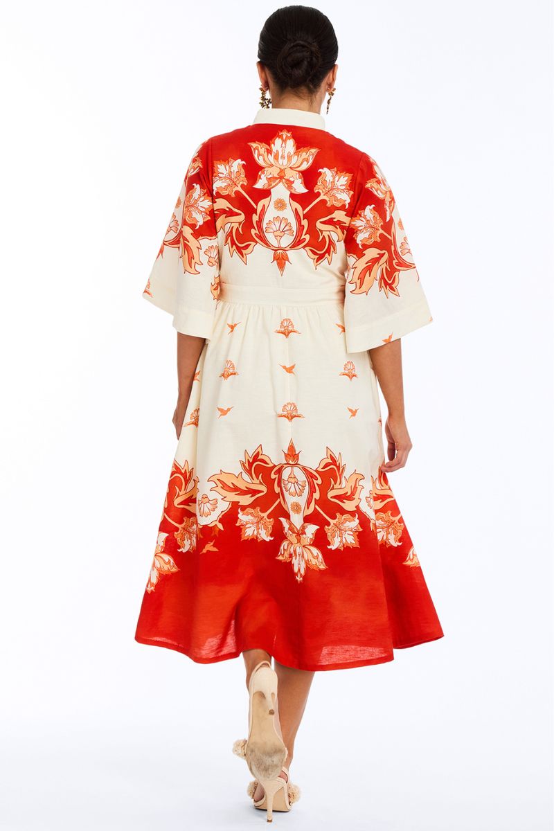 CARMEN MIDI DRESS
