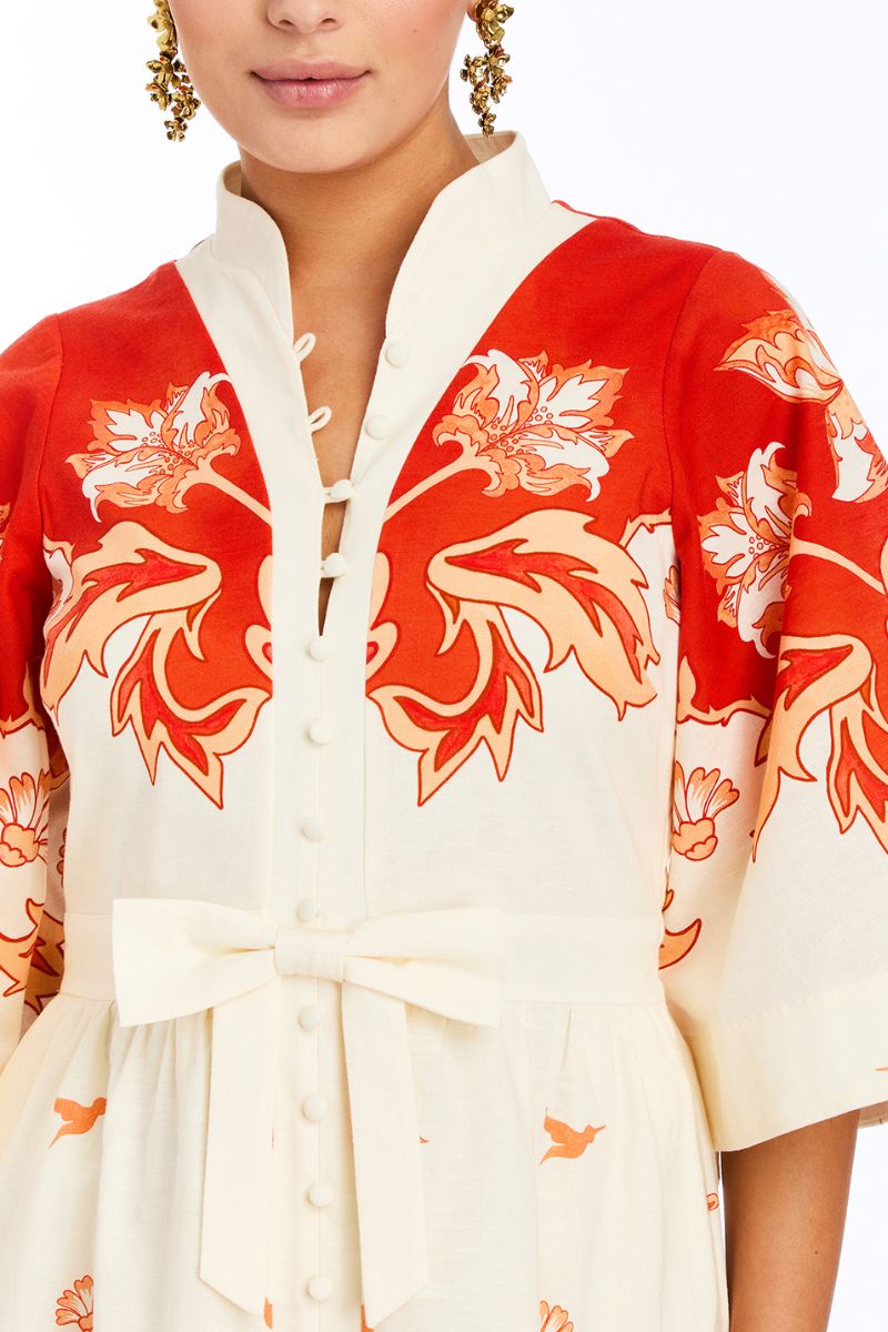 CARMEN MIDI DRESS