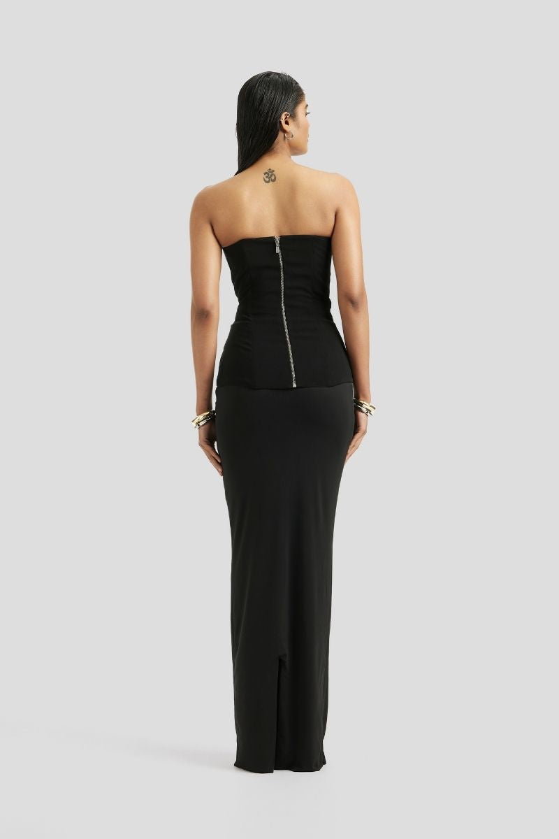 SOLEN MAXI DRESS IN BLACK