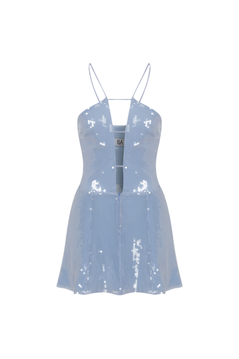 EMMA DRESS IN BLUE