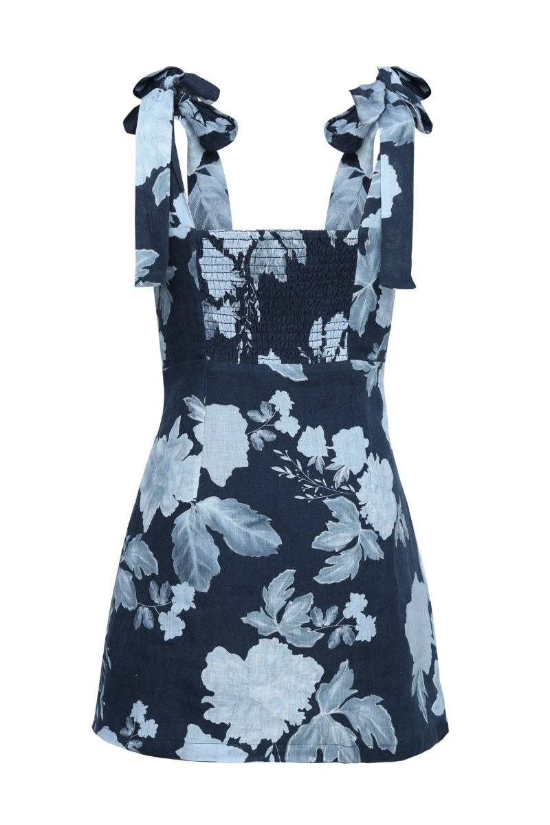 MAY DRESS IN MIDNIGHT BLUE