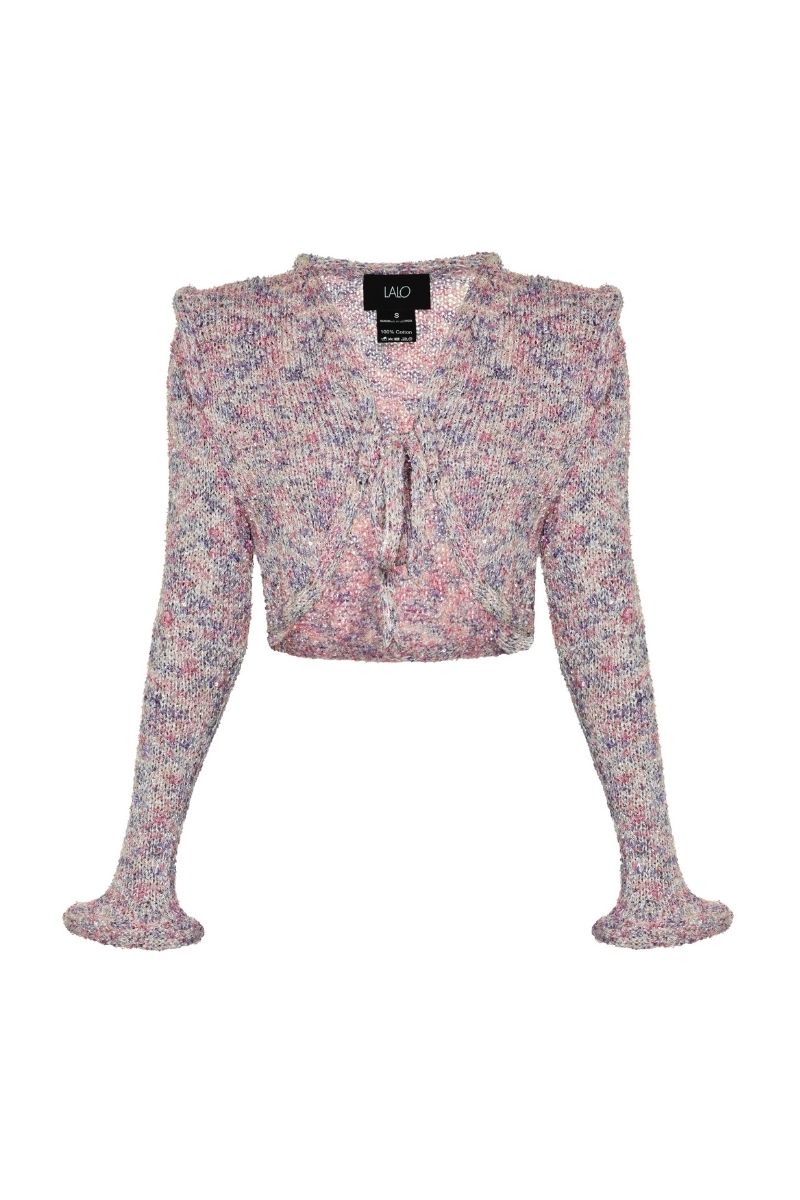 SIRENA CARDIGAN IN PINK