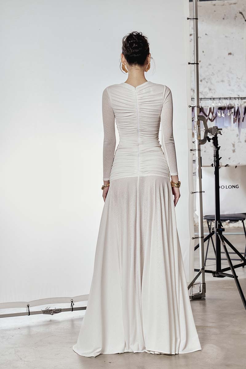 CULT MIA X DO LONG SCULPTED GRACE MAXI DRESS