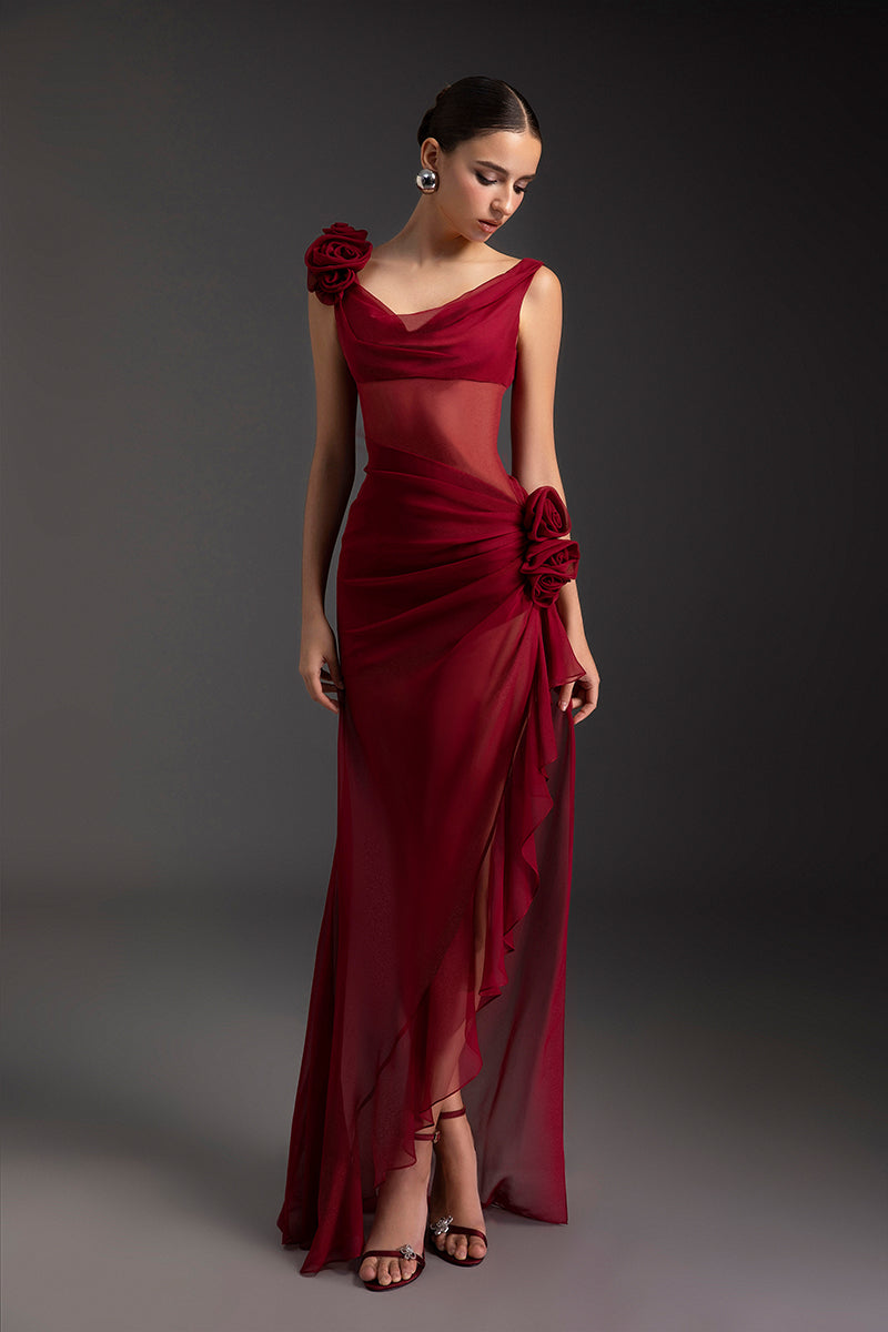 FLAMING MUSE GOWN