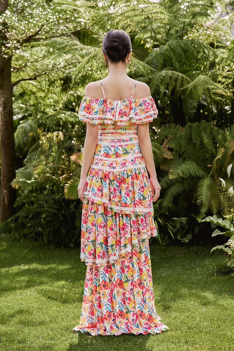BLOOMING OASIS MAXI DRESS
