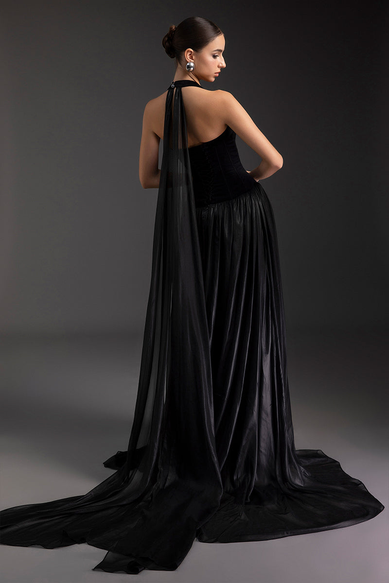 VELVET ECLIPSE GOWN