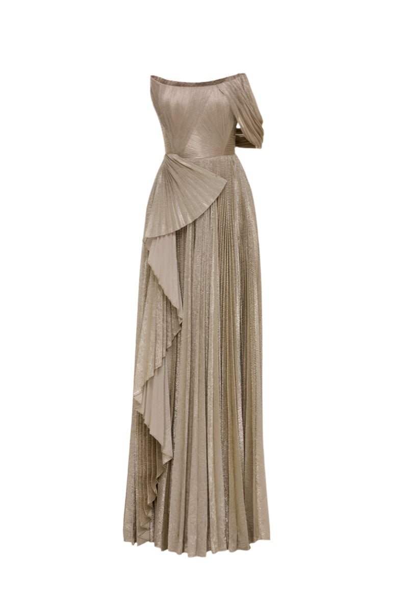 BOUCH DRESS IN GOLD