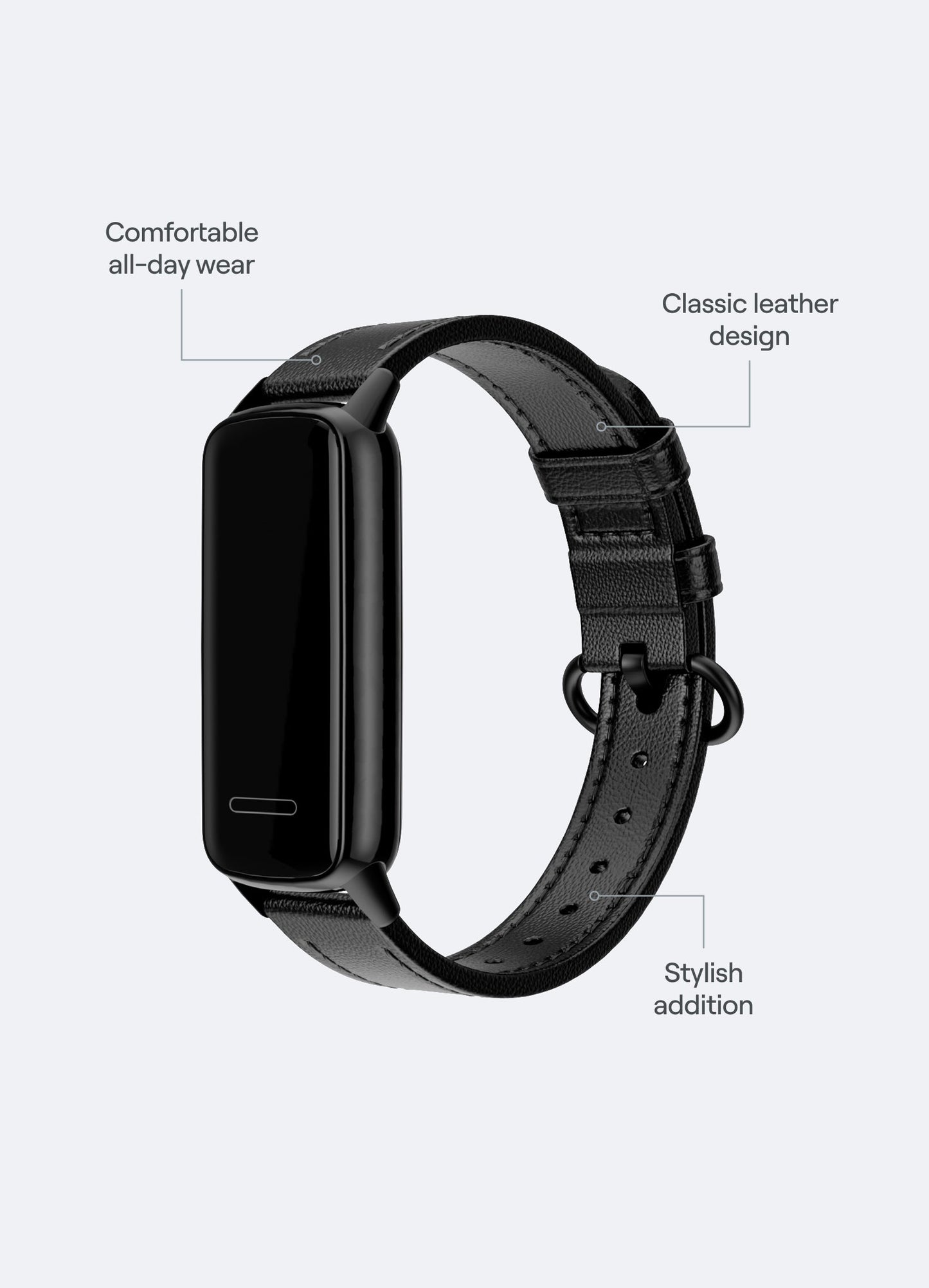 Bracelet en cuir BetterMe Fitness Tracker