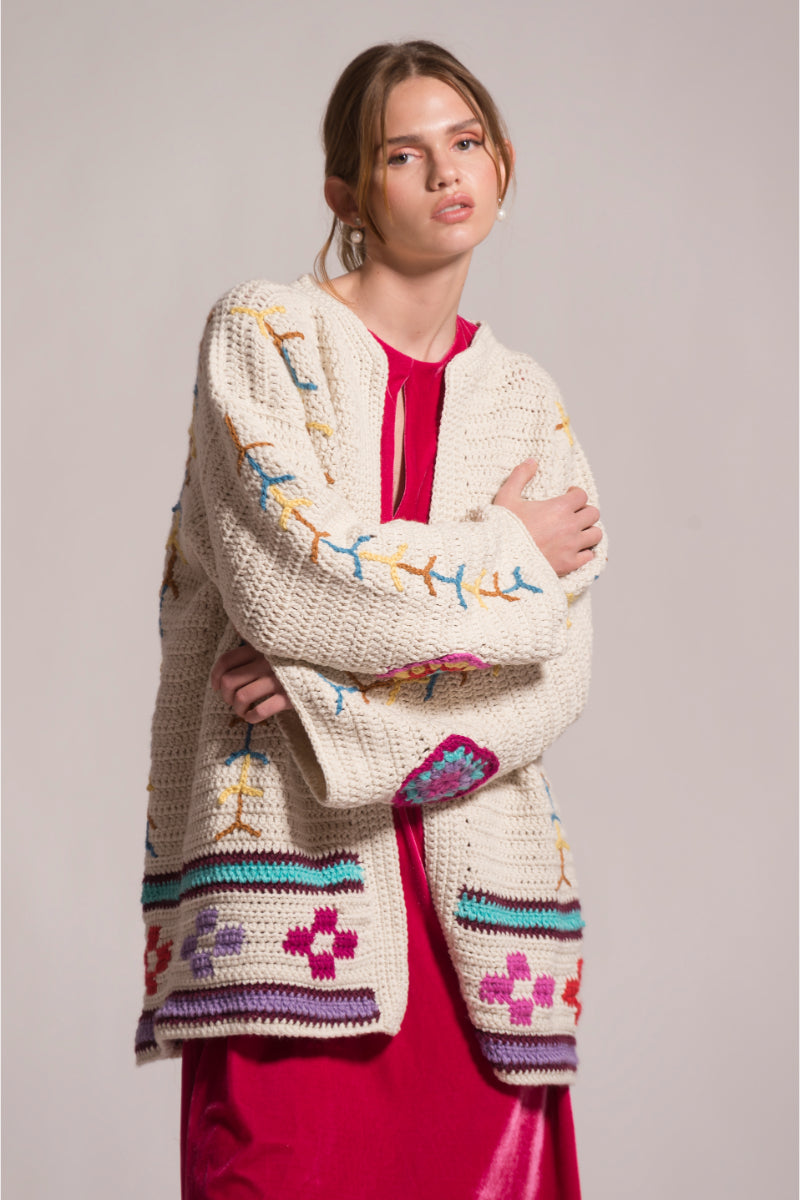 INDIA KNITTED CARDIGAN