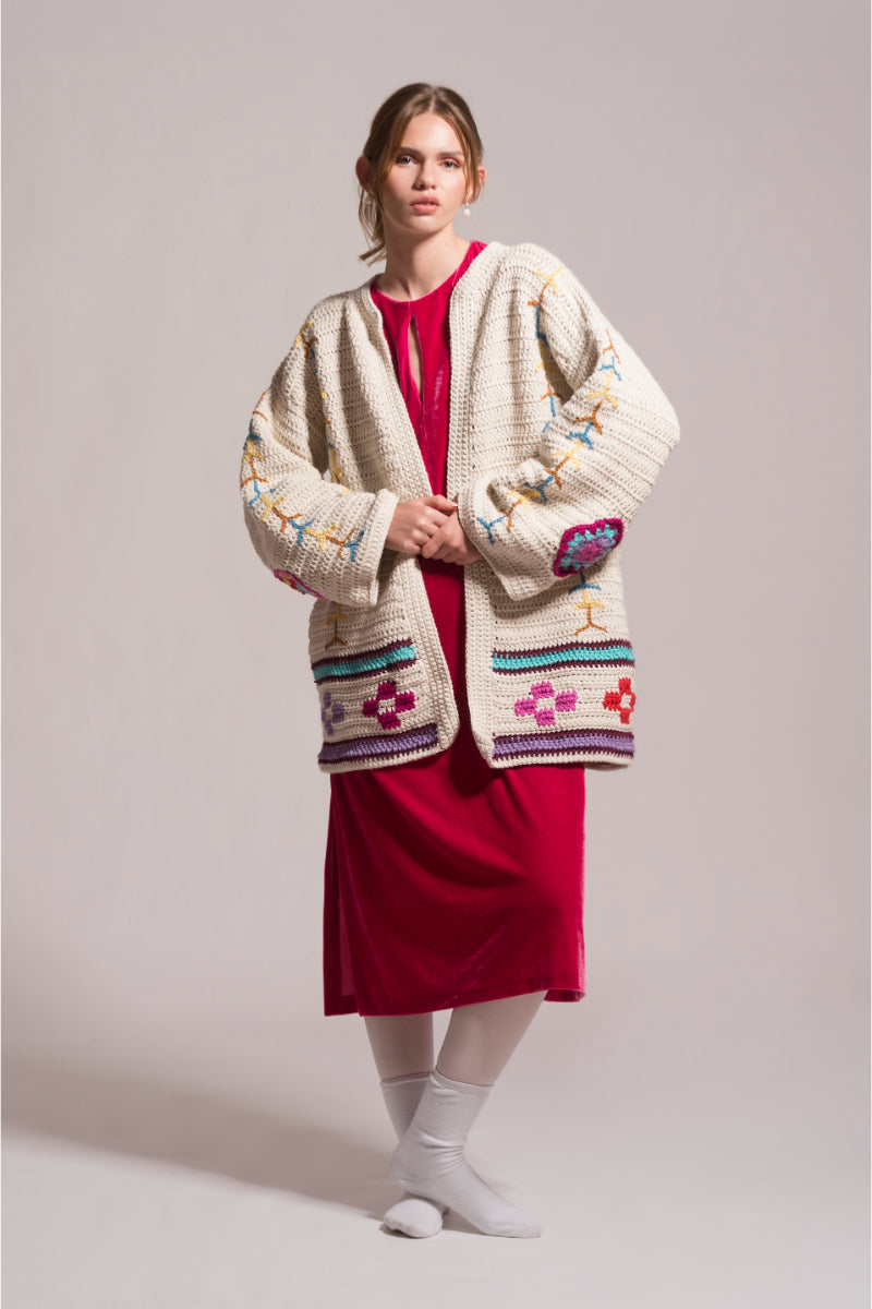 INDIA KNITTED CARDIGAN