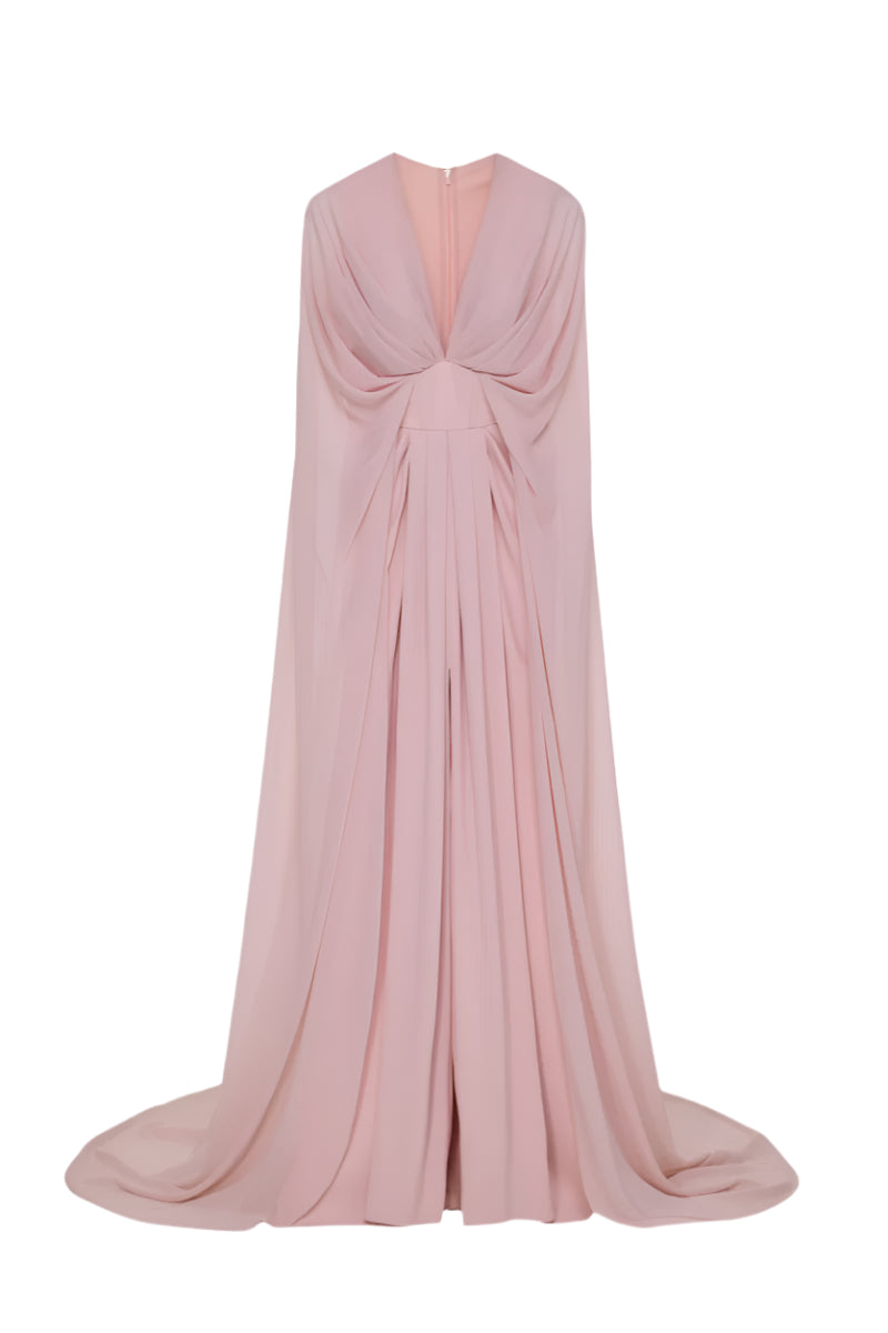 GAMIE DRESS IN ICE PINK