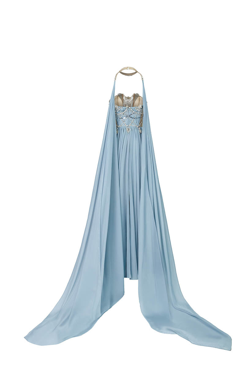 VENUS GOWN IN BLUE