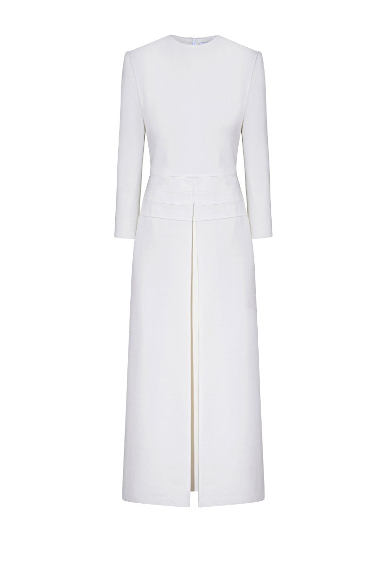 REIMS DRESS IN WHITE
