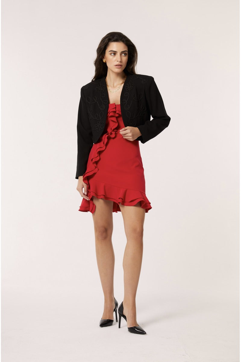 PENELOPE DRESS IN RED