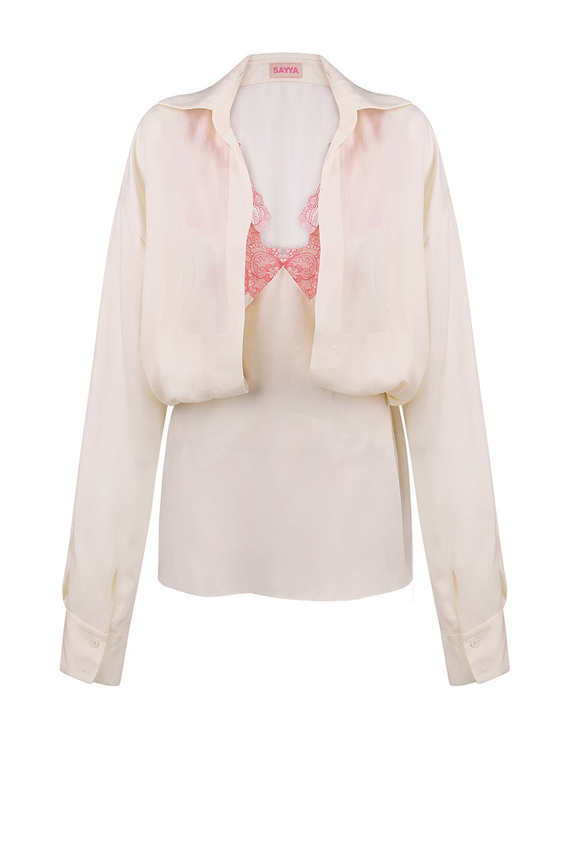 MILK MINI SHIRT DRESS