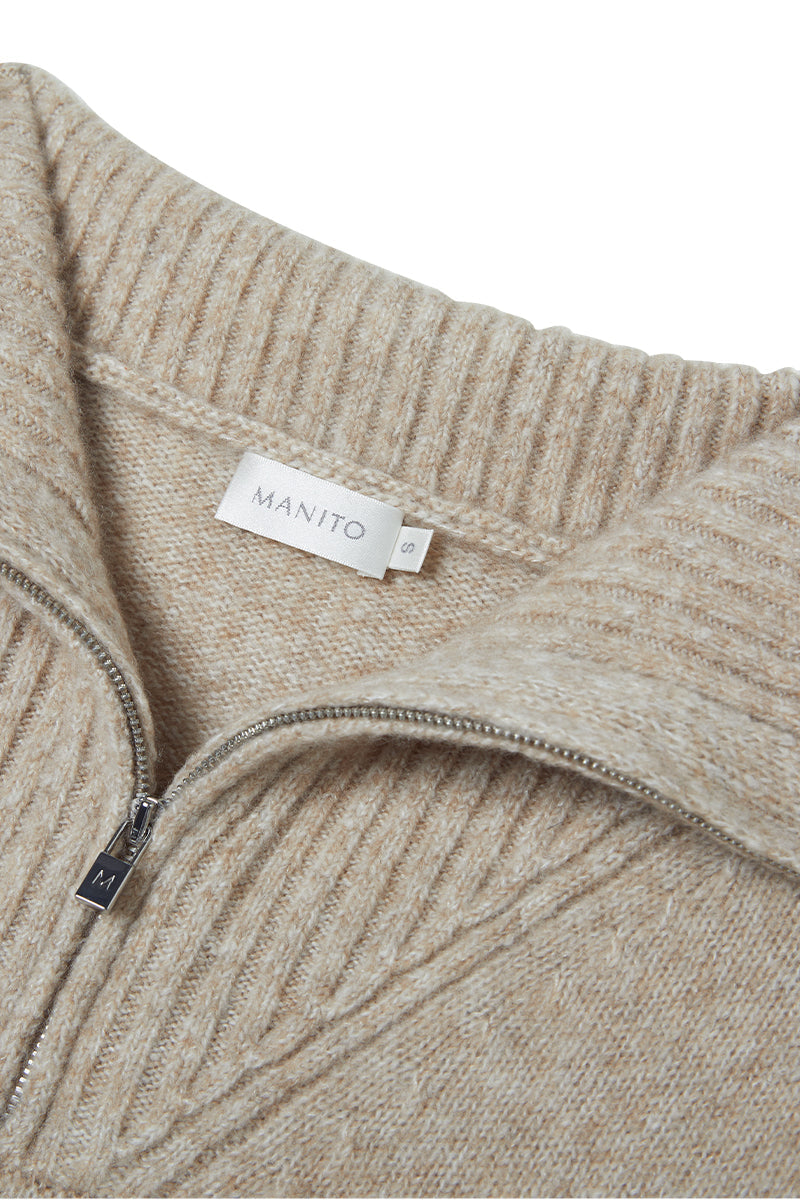 HEATHER SILK CASHMERE PULLOVER IN DUSK