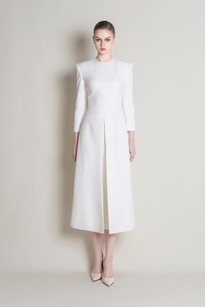 REIMS DRESS IN WHITE