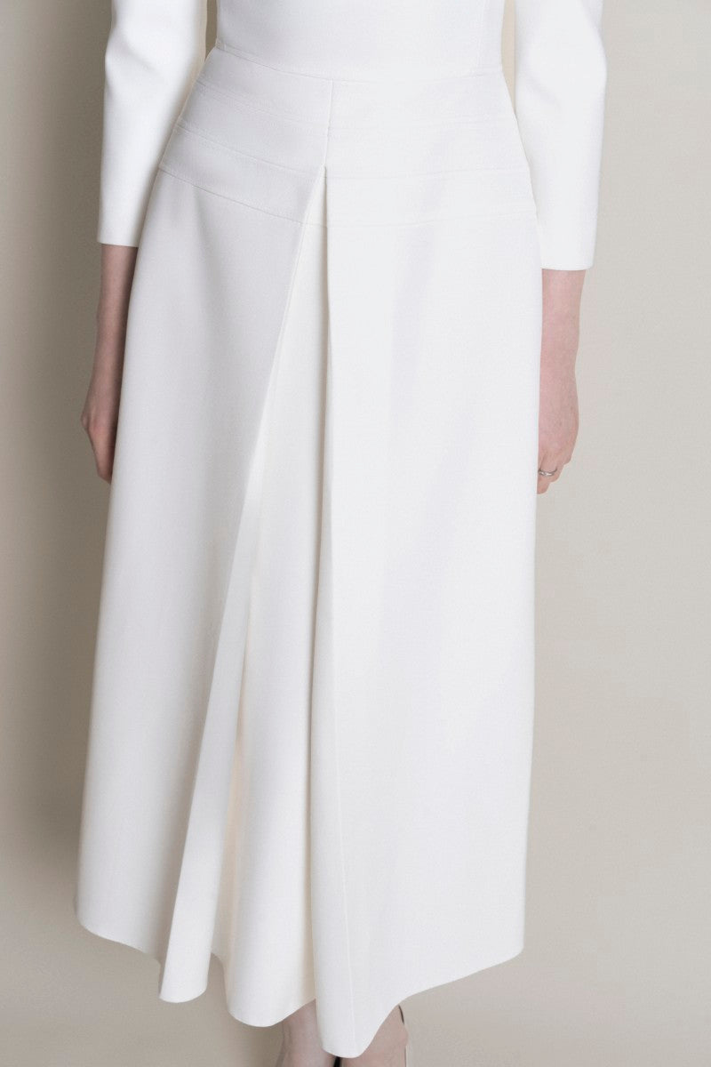 REIMS DRESS IN WHITE