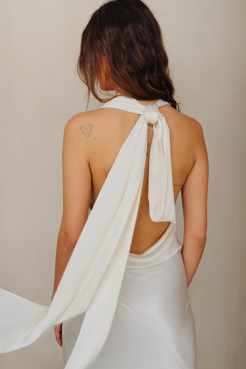 MAJA MAXI DRESS IN WHITE