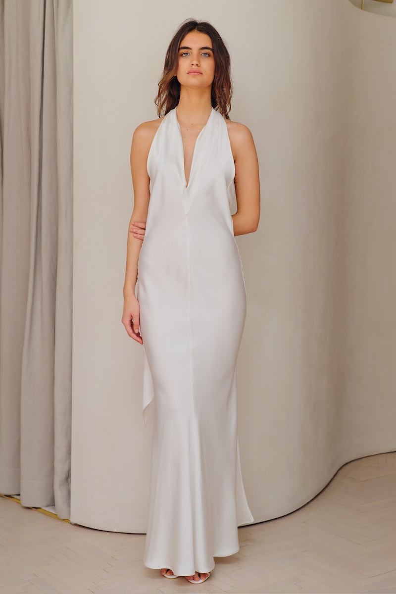 MAJA MAXI DRESS IN WHITE